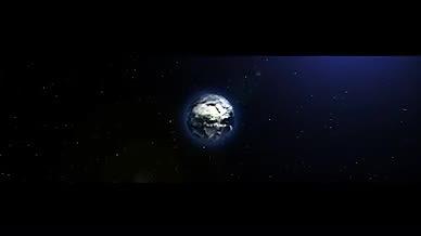 冲入地球AE模板视频的预览图